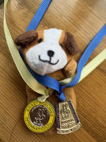 Two shiny new medals